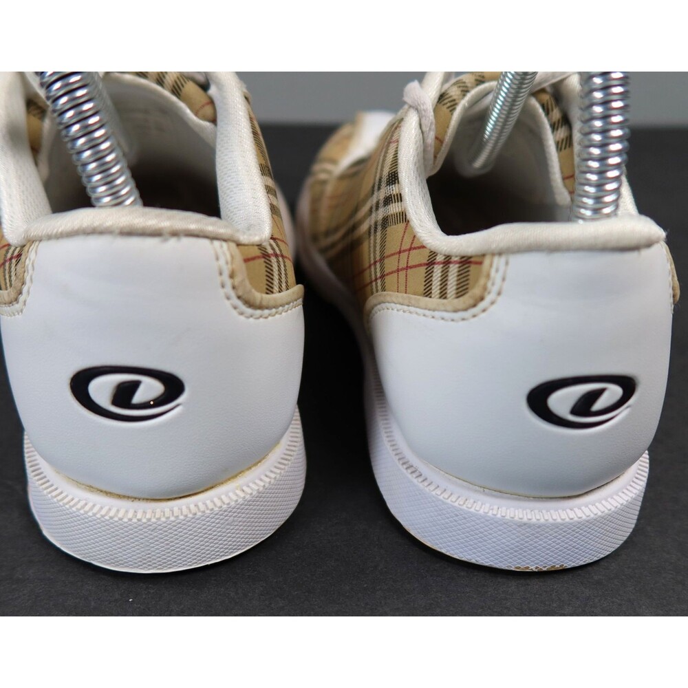 Dexter Ana White with Beige Plaid Slide-Rite Bowling Shoes Womens Size 8.5M - Picture 12 of 16